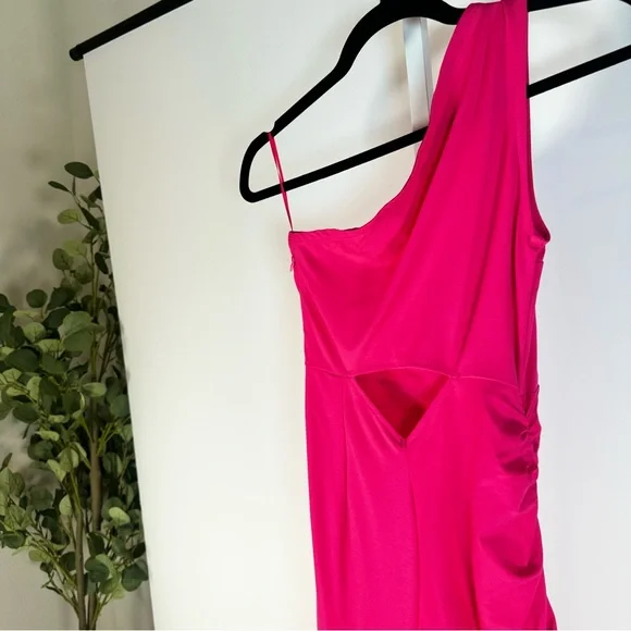Sarin Mathews Womens One Shoulder Ruched Bodycon Dress. Size xs. - Picture 7 of 17